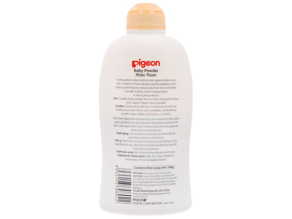 Phấn thơm Pigeon Baby Powder 200g