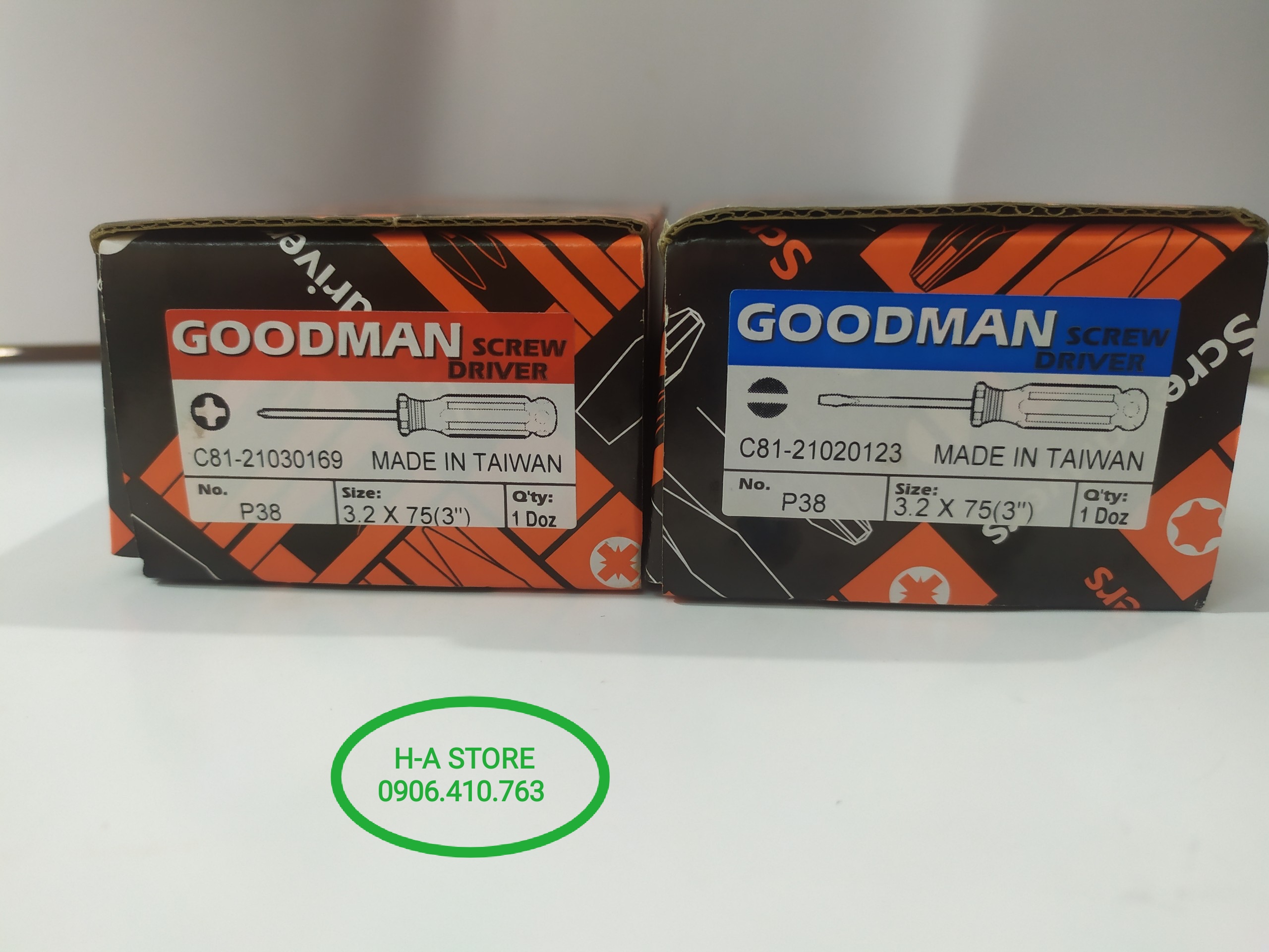 Tua vít bake / dẹp Goodman nhiều kích thước