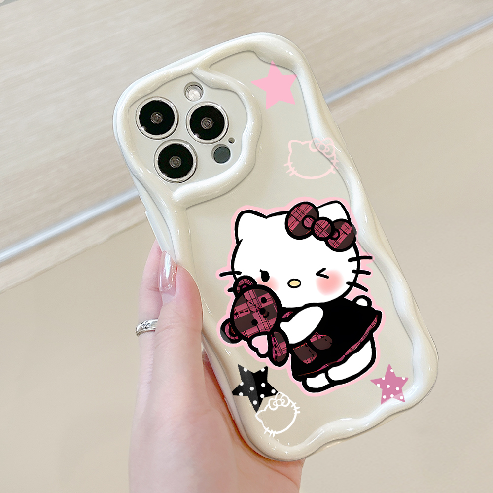 Jizetin%20for%20Samsung%20A31%20Back%20Cover%20Sweet%20Cool%20KT%20Cat%20Cream%20Wavy%20Edge%20Soft%20Silicone%20Phone%20Case%20-%20Image%208