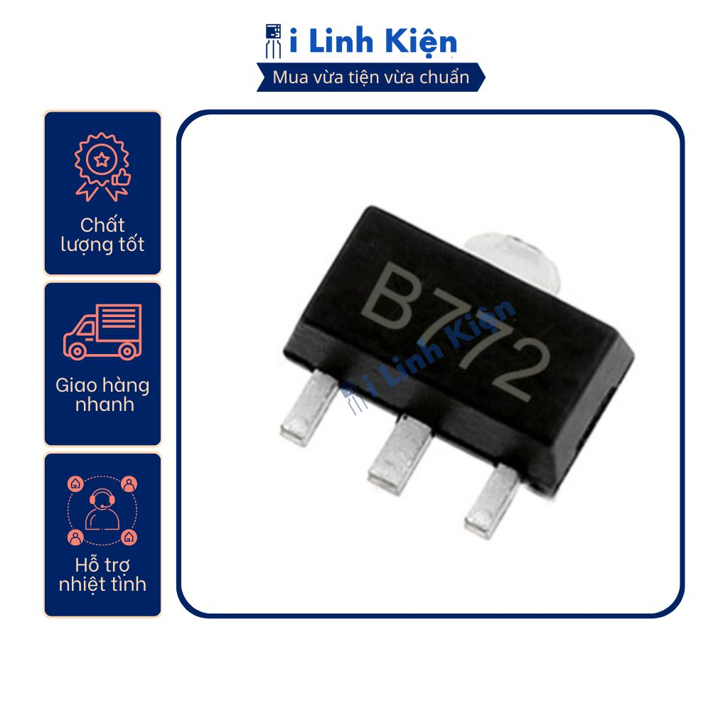 D882 2sd882 npn transistor 3a 40v to-126 chính hãng.