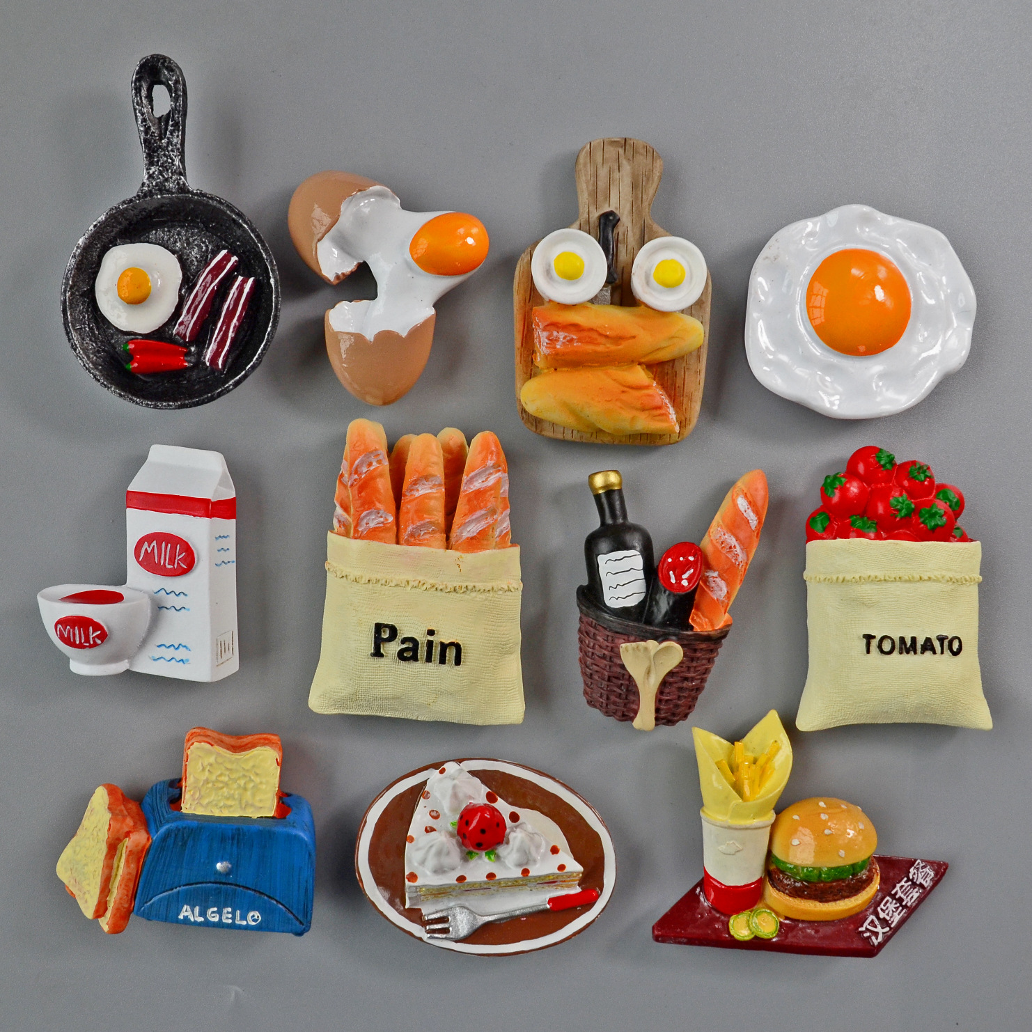 Nam châm hít dán dính tủ lạnh siêu mạnh, nam châm vĩnh cửu dán tủ lạnh hình phụ kiện nhà bếp - TUHUHOUSE