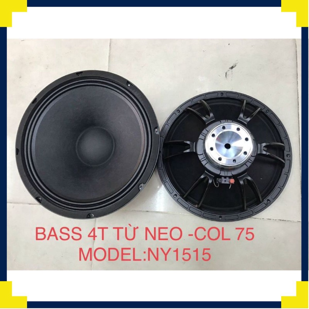 2 loa bass 40 bass 4 tấc từ neo coil 75 sườn nhôm đúc nhập china vvv