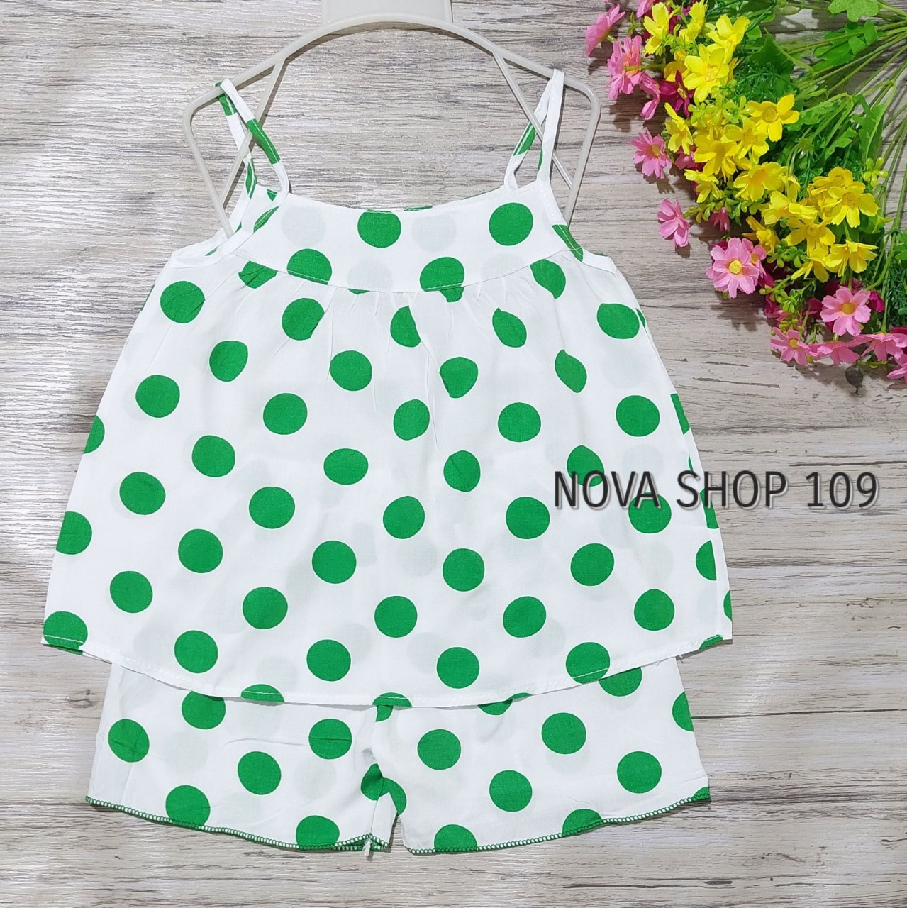 combo 4 Bộ tôn, lanh 2 dây cho bé gái (Tole) Siêu Xinh.