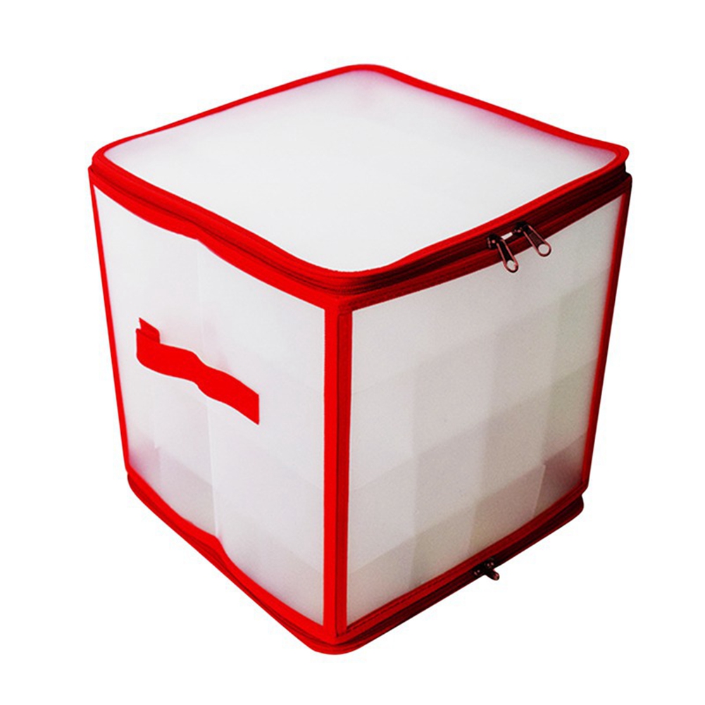Baubles Storage Box Christmas Balls Storage Xmas Tree Decorations Organizer Bauble Storage Divider Toys Storage Box Easy to Use