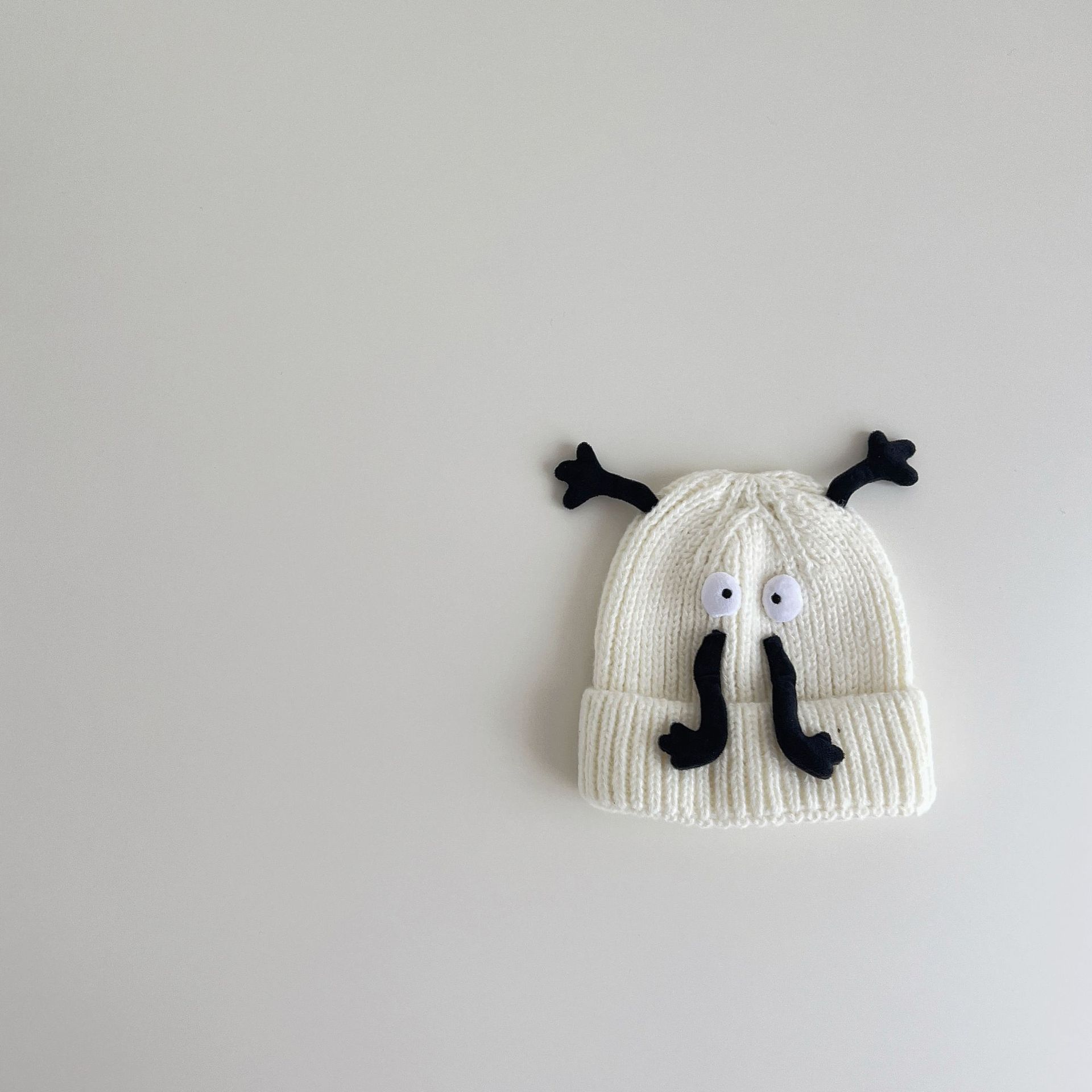 Esspreso Funny hats for children, cartoon baby woolen hats, baby woolen hats