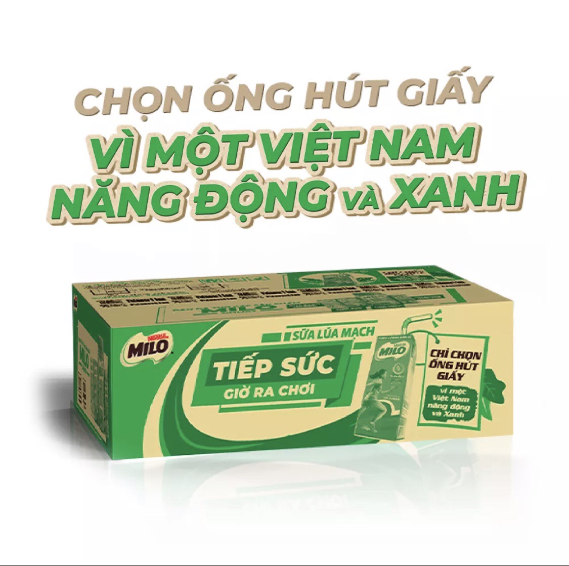 [HSD T9-2026] Thùng 48 Hộp Sữa Nước Nestle Milo 180ml/ Hộp.
