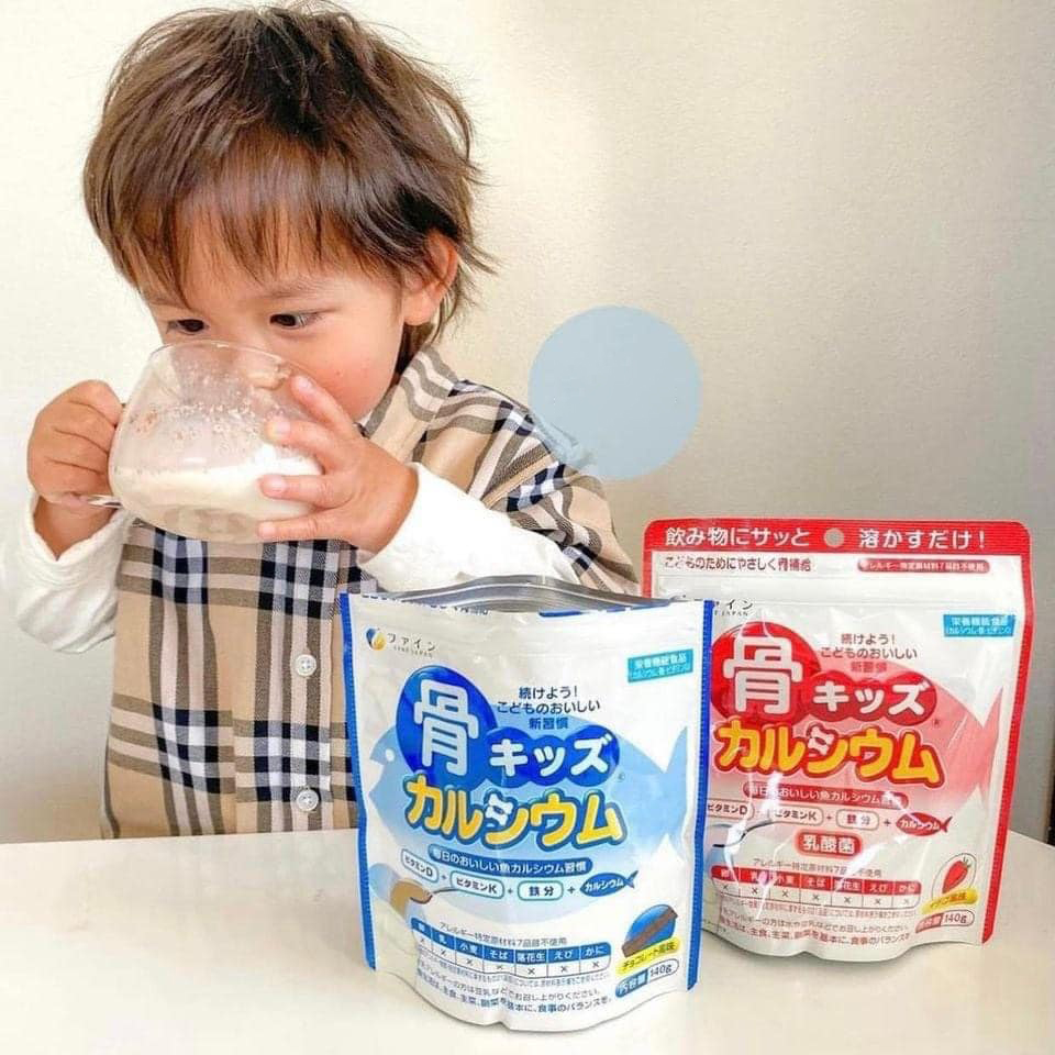 Bột canxi cá tuyết Fine Japan 140g Nhật Bản