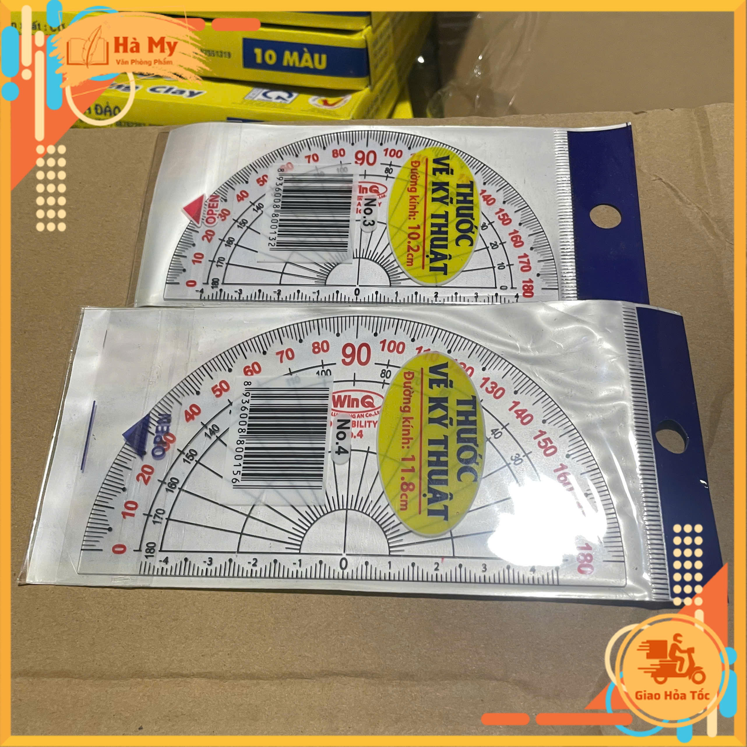 Combo 10 Cây Thước kẻ dẻo đo độ đo góc WinQ