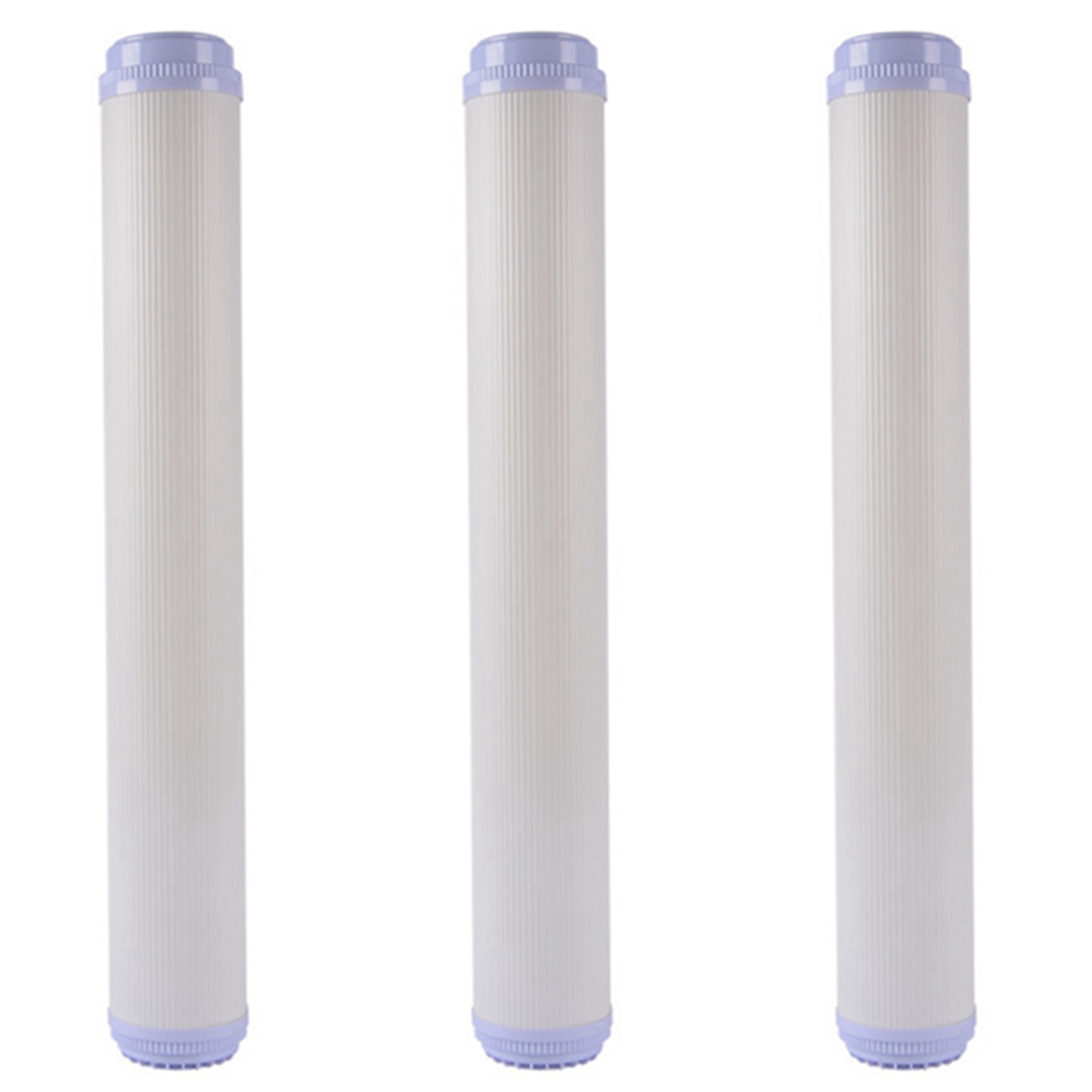 3X 20 Inch Ultrafiltration UF Membrane Filter Elements Flat Mouth Universal Water Purifier Filter Elements