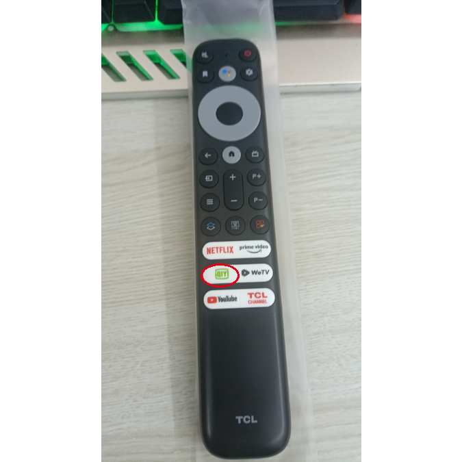 The new TCL RC902V FMR6 Remote Voice TV remote control uses Android TV ...
