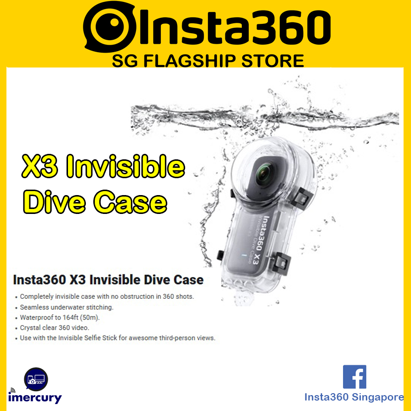 X3 Invisible Dive Case (New)