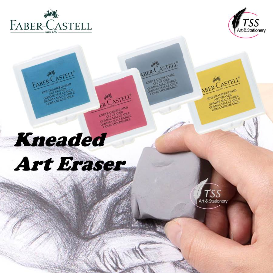 Kneaded Eraser With Case, Faber-castell Kneadable Eraser 
