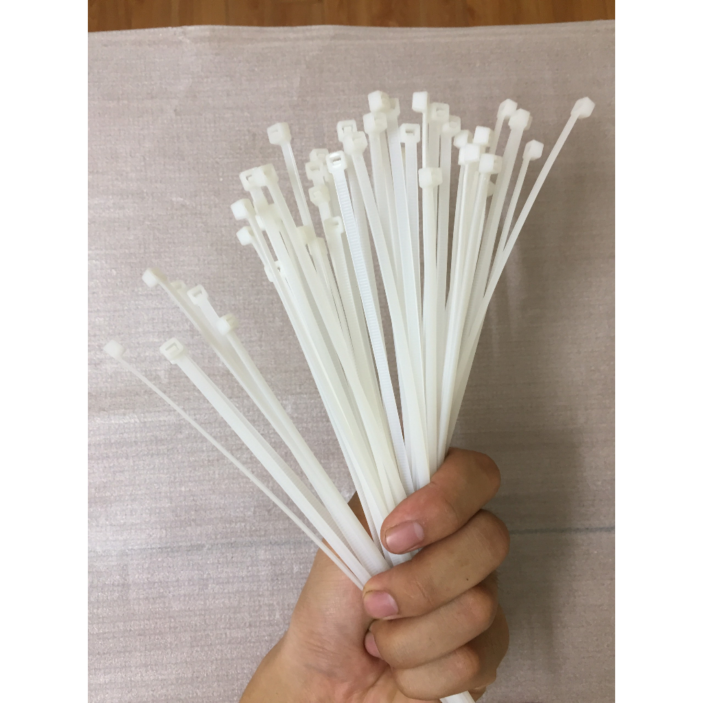 [Giá hủy diệt] [ Siêu ưu đãi] Túi 250 sợi dây rút dây thít nhựa 20cm với chất liệu Nylon PA66