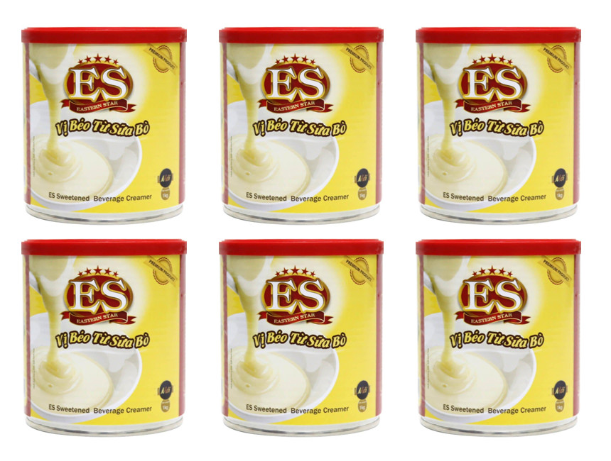 Sữa Malaysia - Combo 6 Lon Sữa Đặc ES 1kg - nắp đỏ