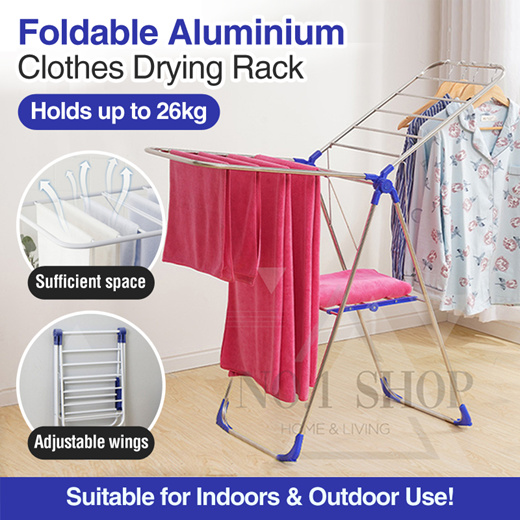 Clothes Laundry Drying Rack / Clothes Drying Rack / Clothes Rack / Foldable Drying Rack / Wing