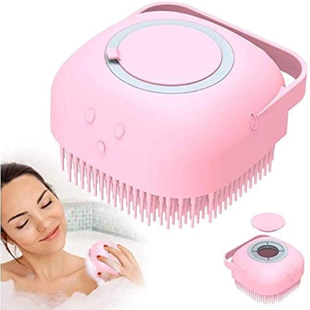 Multifunction%20Bath%20Body%20Brush%20smbb%20Silicone%20Massage%202%20in%201%20with%20Shampoo%20SOAP%20Shower%20Gel%20Dispenser%20Shower%20Body%20Massage%20Brush%20Body%20wash%20Scrubber%20Cleaning%20brush%20-%20Image%202