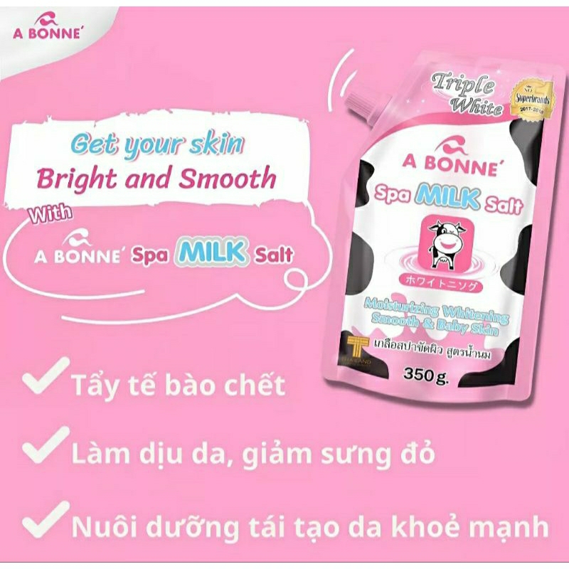 Muối bò tẩy da chết abone 350g