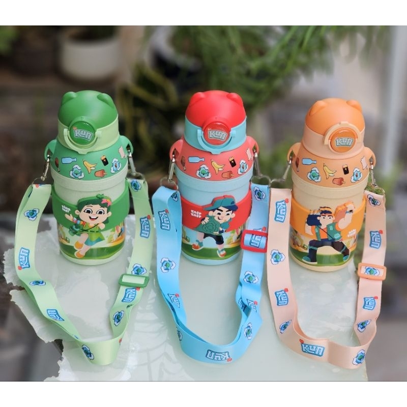 Bình nước vô cực Kun cho bé 430ml