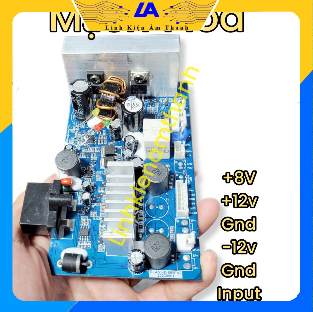 Mạch Công Suất Loa Kéo 12v Có Nguồn Đôi 12V