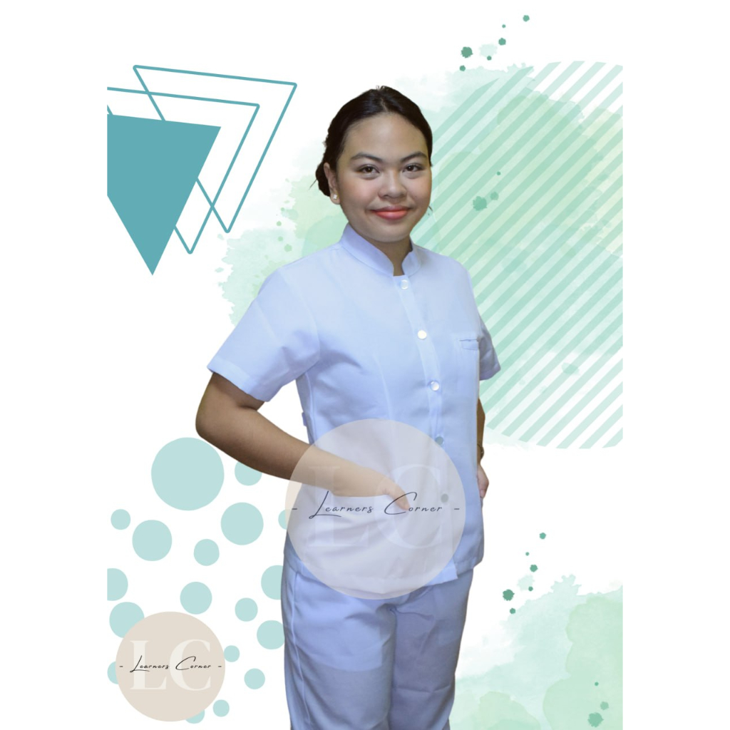 New OLFU(Fatima) BS Nursing Female Uniform CHINESE COLLAR high quality ...