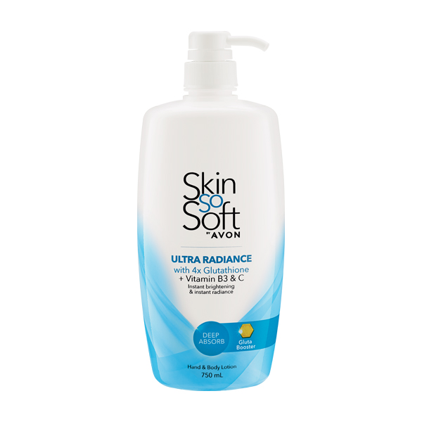 avon lotion glutathione Avon Skin So Soft 400ml Ultra Radiance with 4x Glutathione + Vitamin B3 & C Hand Body Lotion Legit Original Authentic