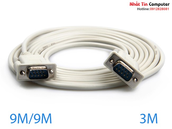 Cáp Com to Com 9 Pin 1.5M Dương-Dương ( Cáp RS232 ) 9M/9M giá rẻ