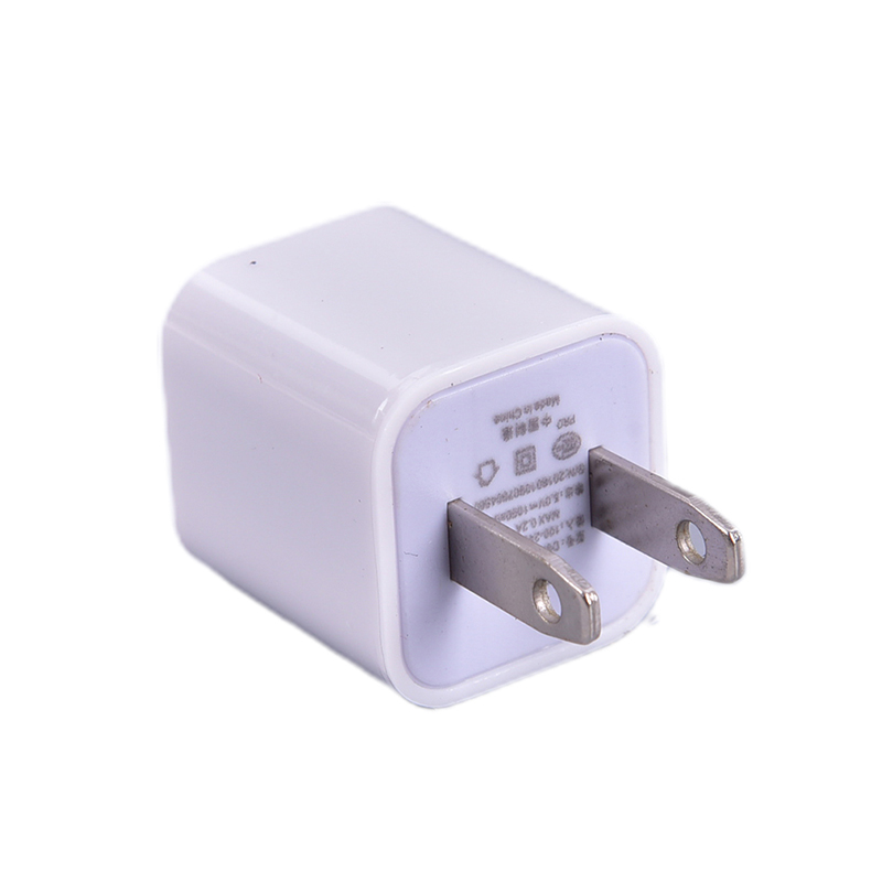 USB Cube Adapter 5W Wall Charger for iPod, iPad, iPhone 5/5c/5s/6/6s/7 Plus. 