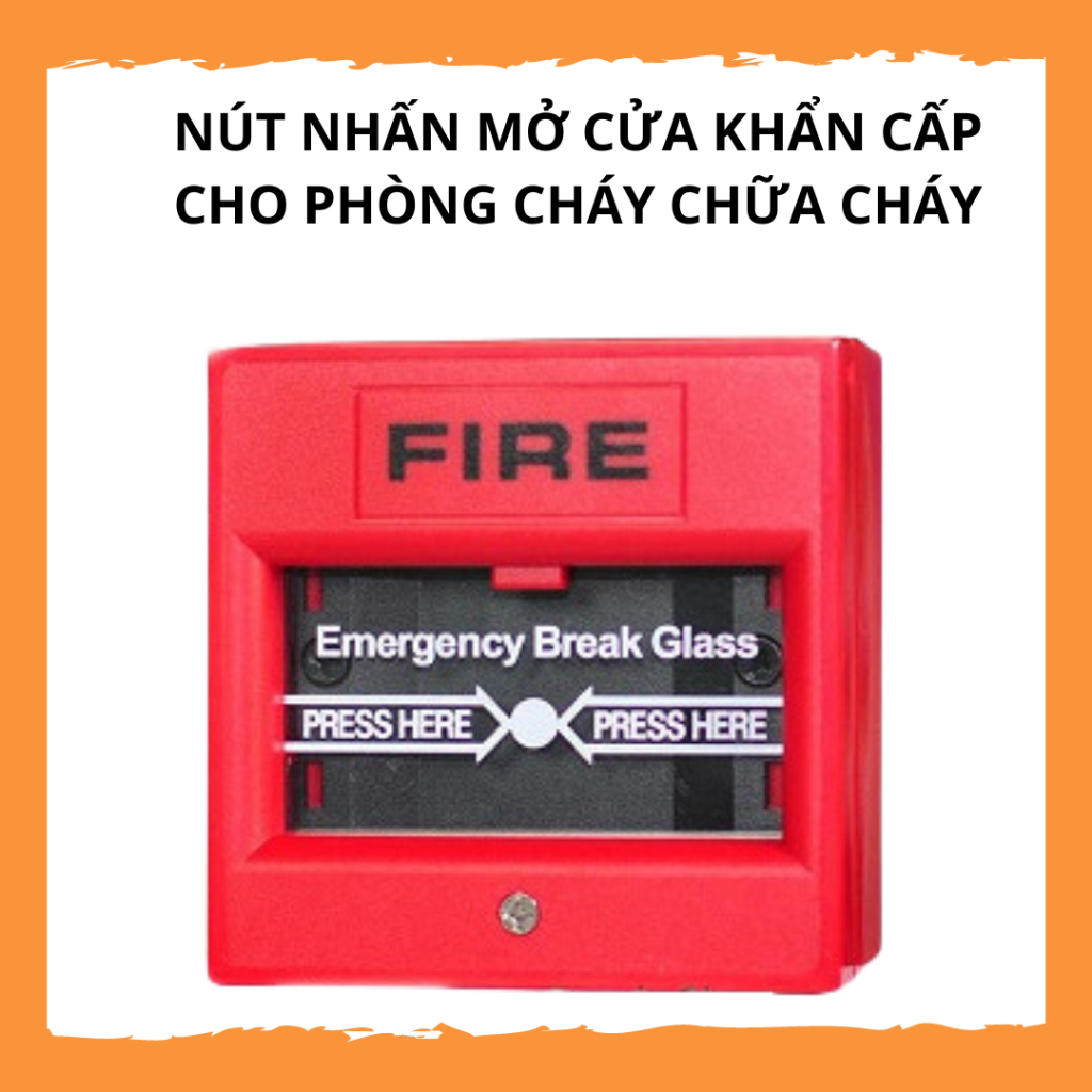 Nút Nhấn Mở Cửa Khẩn Cấp, Hộp Đập Khẩn Cấp -Emergency Door Release Dùng Cho Hệ Thống Access Control, Cửa Thoát Hiểm