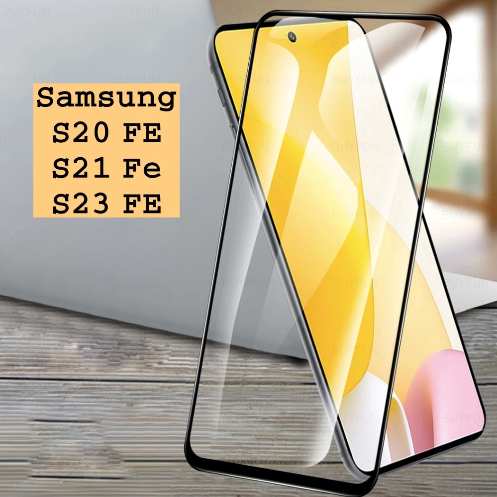 Miếng dán samsung s20 fe/ s21 fe/ s23 fe cường lực full màn hình cao cấp