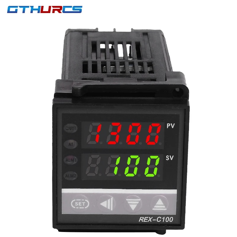 【Trending】 48*48mm Mutil-Input Economical Temperature Controller Input Relay Output Rex C100 With Ssr Output