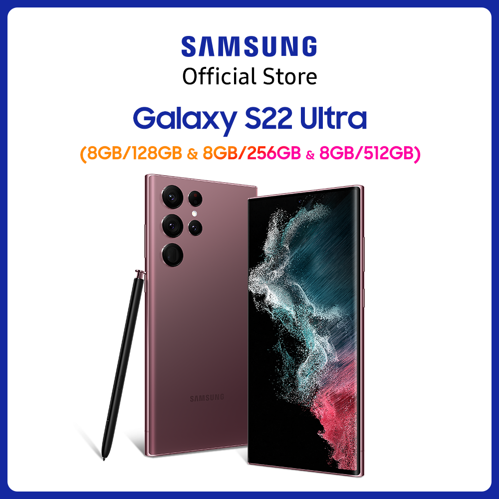 [DUY NHẤT 05.05] Điện thoại Samsung Galaxy S22 Ultra 5G (8GB - 128GB / 256GB / 512GB & 12GB - 128GB / 256GB / 512GB)