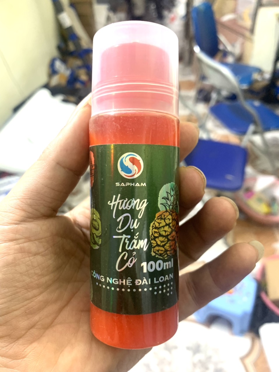 Nước xanh ngâm ngô sapham