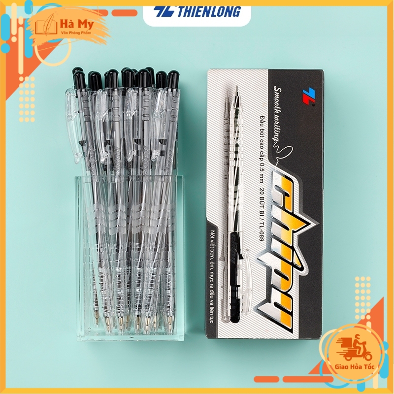 (Hộp 20 Cây) Cây Bút Bi Thiên Long TL-089 - 0.5mm