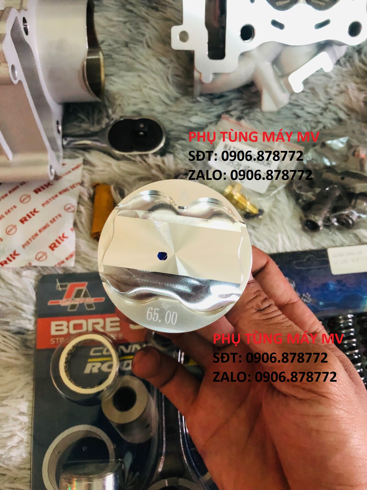 Combo đầu lòng 65zz dành cho xe Ex135/150. Mã 12.