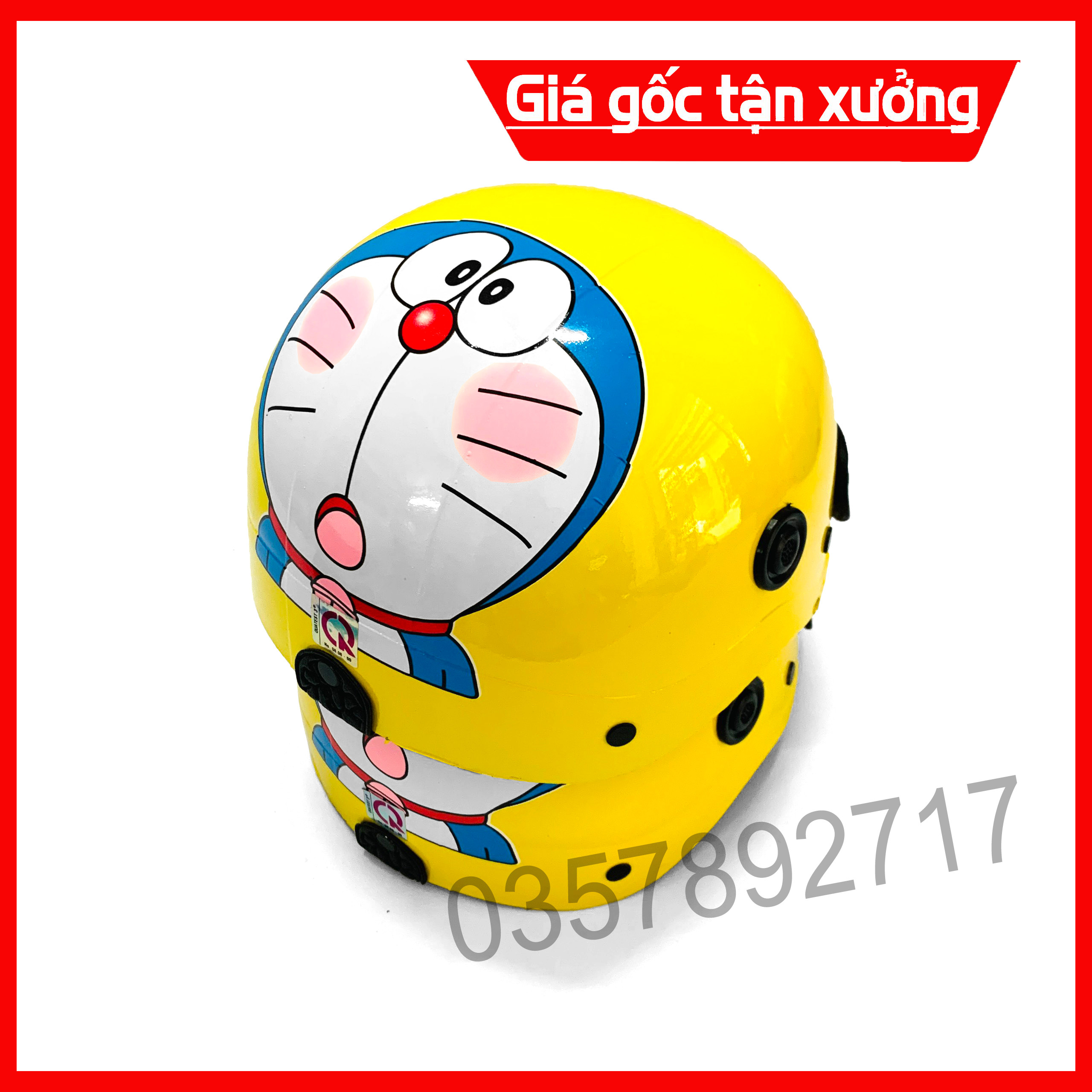 [HCM]Nón bảo hiểm hình dorenon thời trang