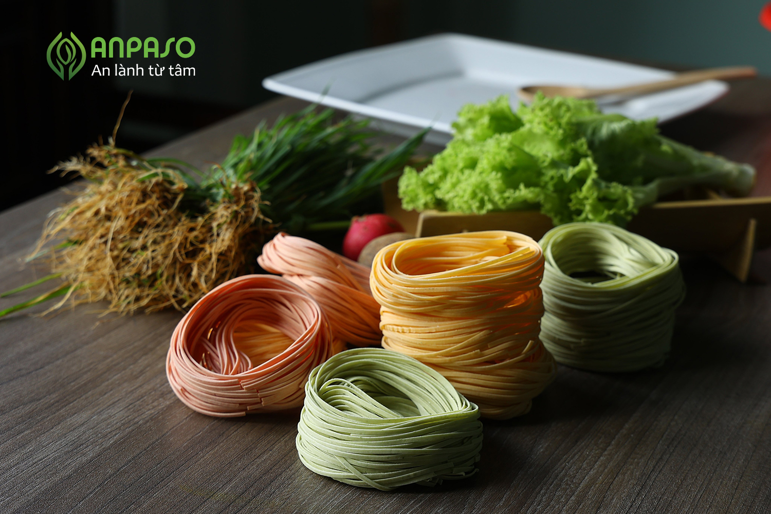 Mì Rau Củ Hữu Cơ Organic ANPASO 300g