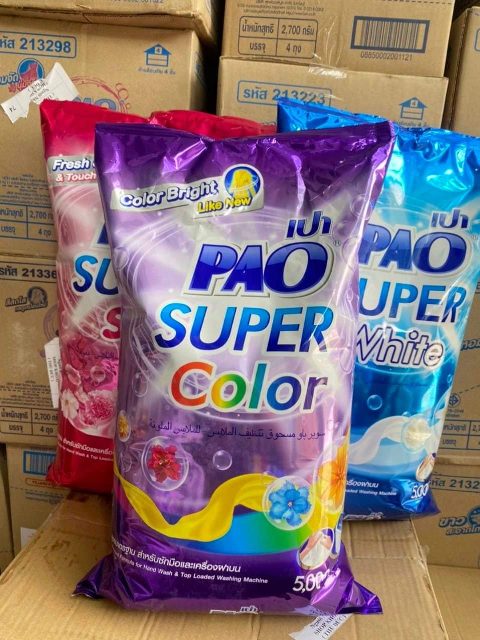 bột giặt pao 5kg