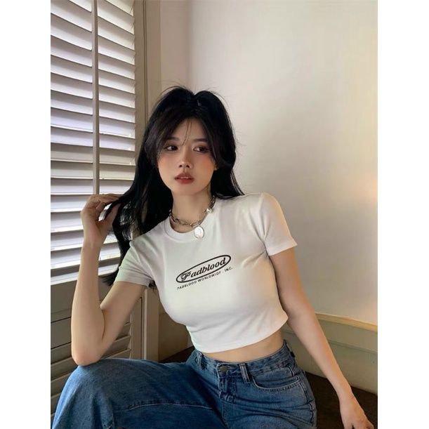 [FREESHIP + VOUCHER] Áo thun croptop Badbload ôm body
