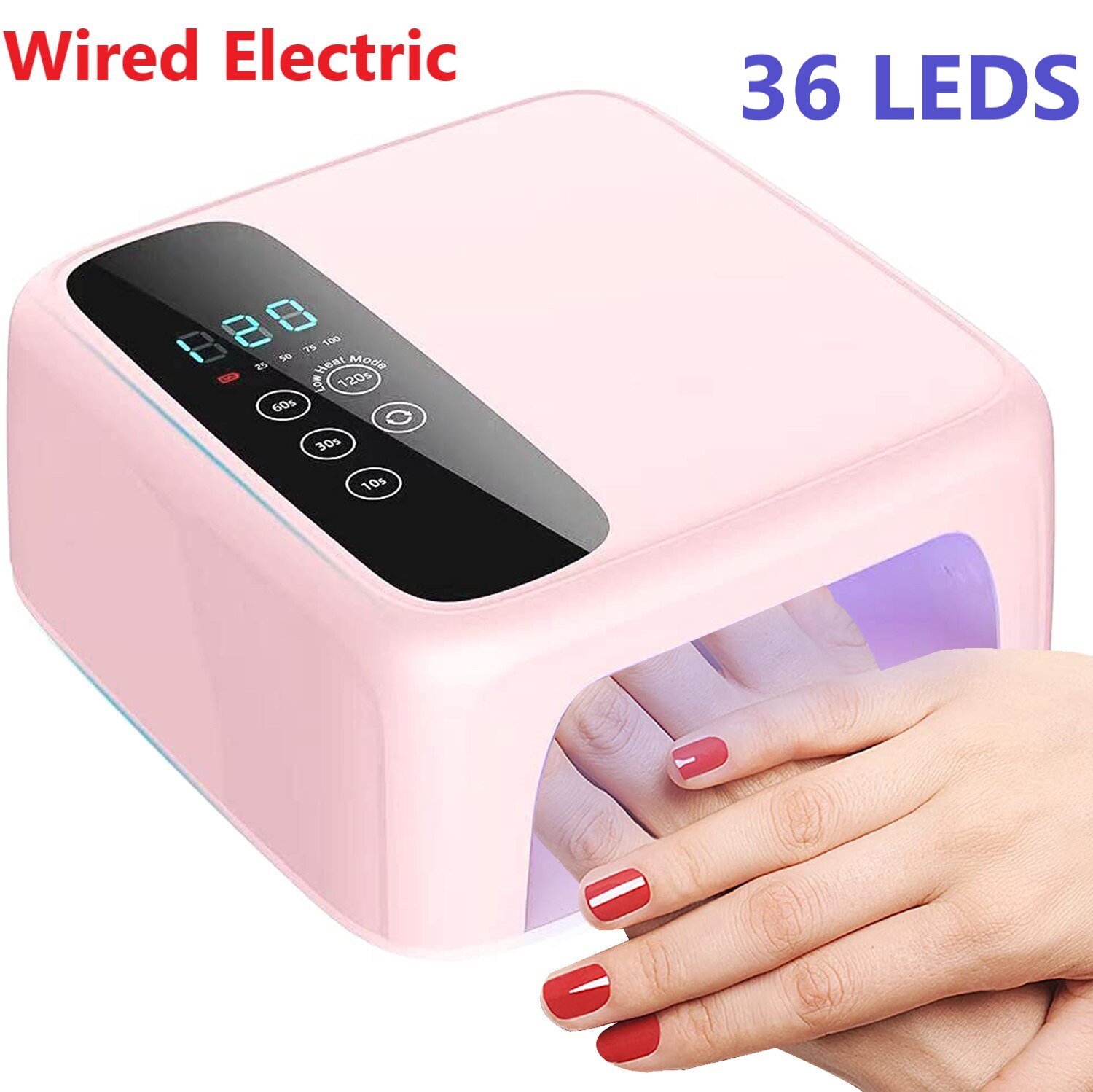 2 In 1 78w Led Uv Lamp With Electric For L Dryer Lamp 30s/60s Auto