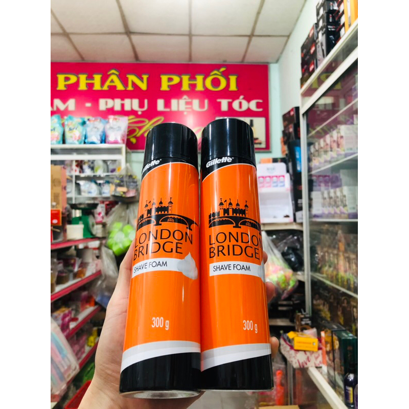 [Mới] Bọt cạo râu Gillette cam 300g
