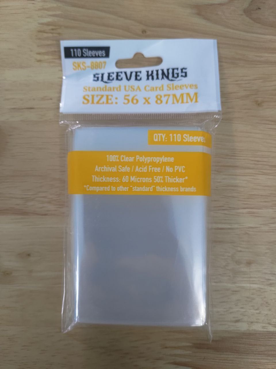 SKS8807 Sleeve Kings Standard USA Card Sleeves (56x87mm) MixASale