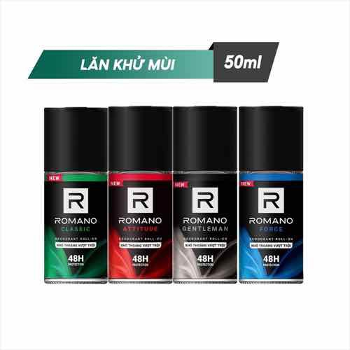 Lăn khử mùi Romano 50ml