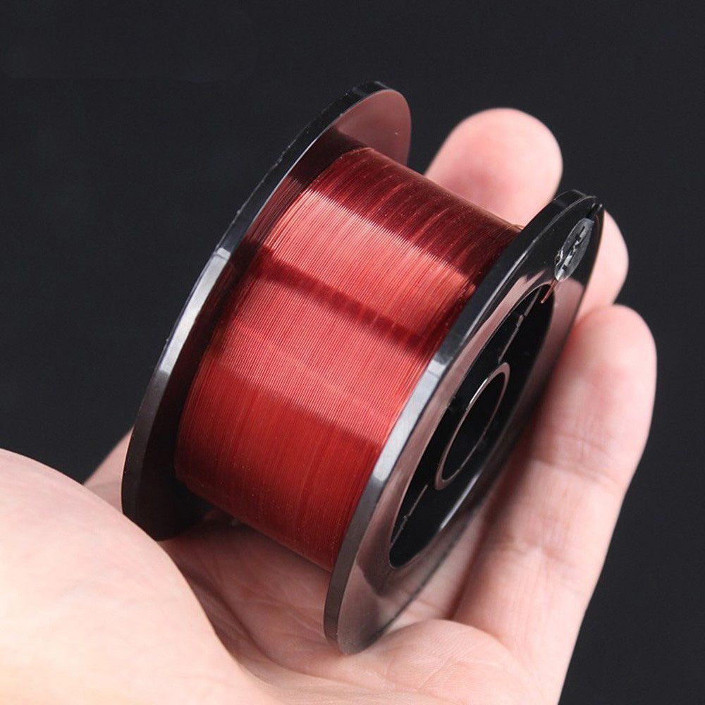 1pc 200M Dây Nylon Mạnh Mẽ Dây Fluorocarbon Lớp Phủ Dây Vô Hình Angling Polyester Bait Fishing Dòng Đàn Hồi Chủ Đề Spool Fluoro Carbon