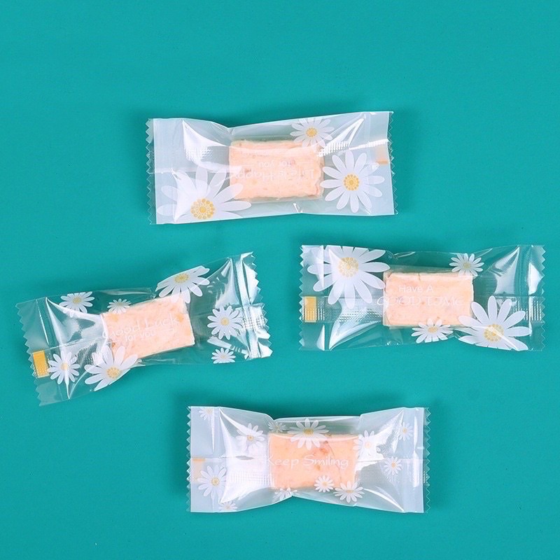 200 túi đựng kẹo nougat kt 4x9,5cm (nhiều mẫu)