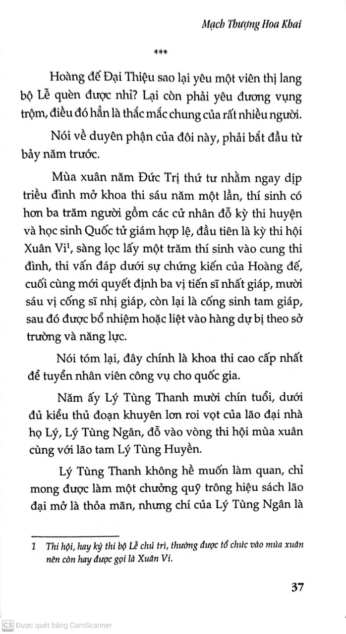 Sách -Mạch Thượng Hoa Khai