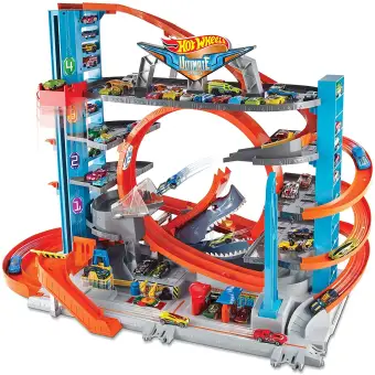 matchbox garage playset