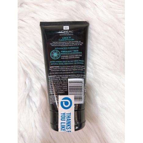 Chính hãng Gel tạo kiểu tóc Loreal Mỹ 150ml