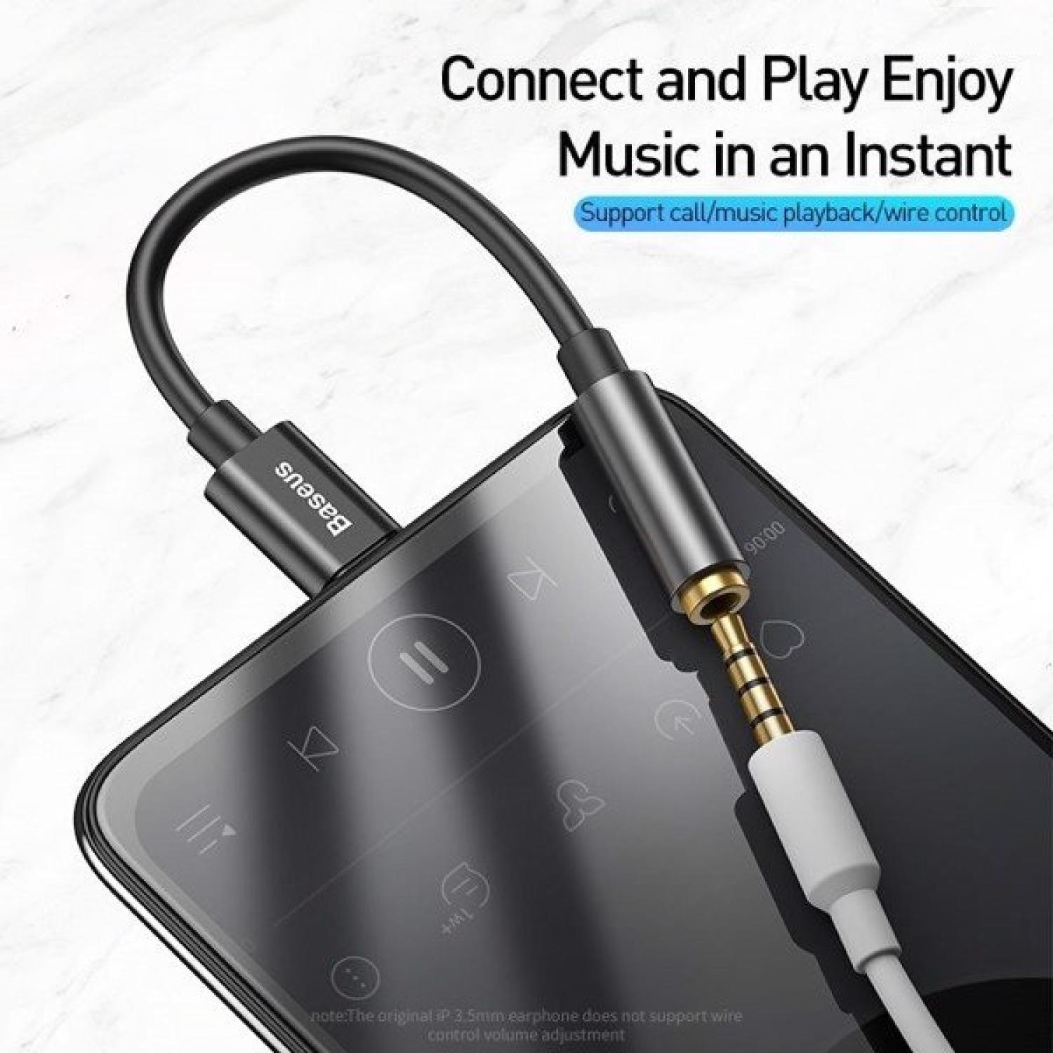 Đầu Chuyển Baseus L54 Type-C to 3.5mm | Dùng Cho Tai Nghe Jack 3.5mm