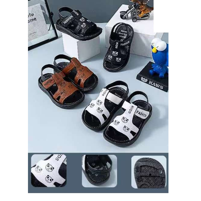 SANDAL HÌNH gấᴜ CAO SU DẺO SIÊU MỀM CHO BÉ