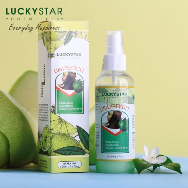 Lotion Dưỡng Tóc Tinh Dầu Bưởi Lucky Star (100ml )